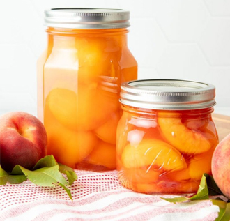 Canned Peach Halves